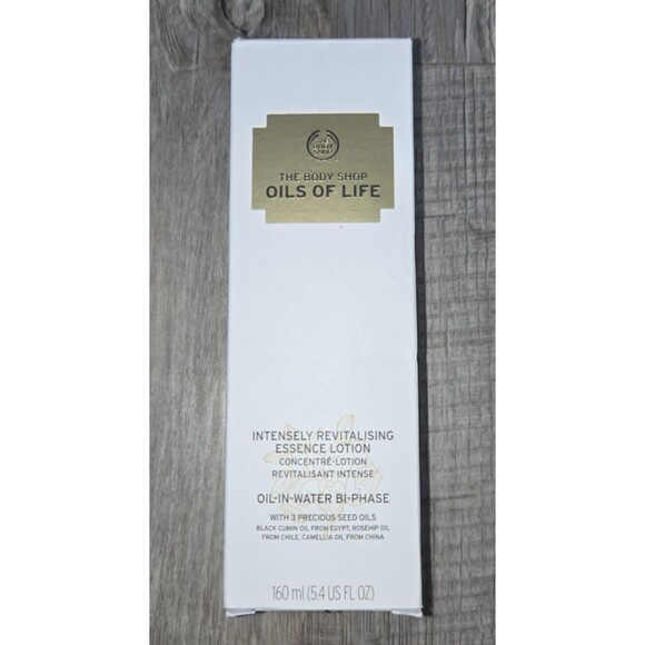 The Body Shop Oils of Life Intensely Revitalising Essence Lotion 5.4 fl oz - Picture 1 of 4